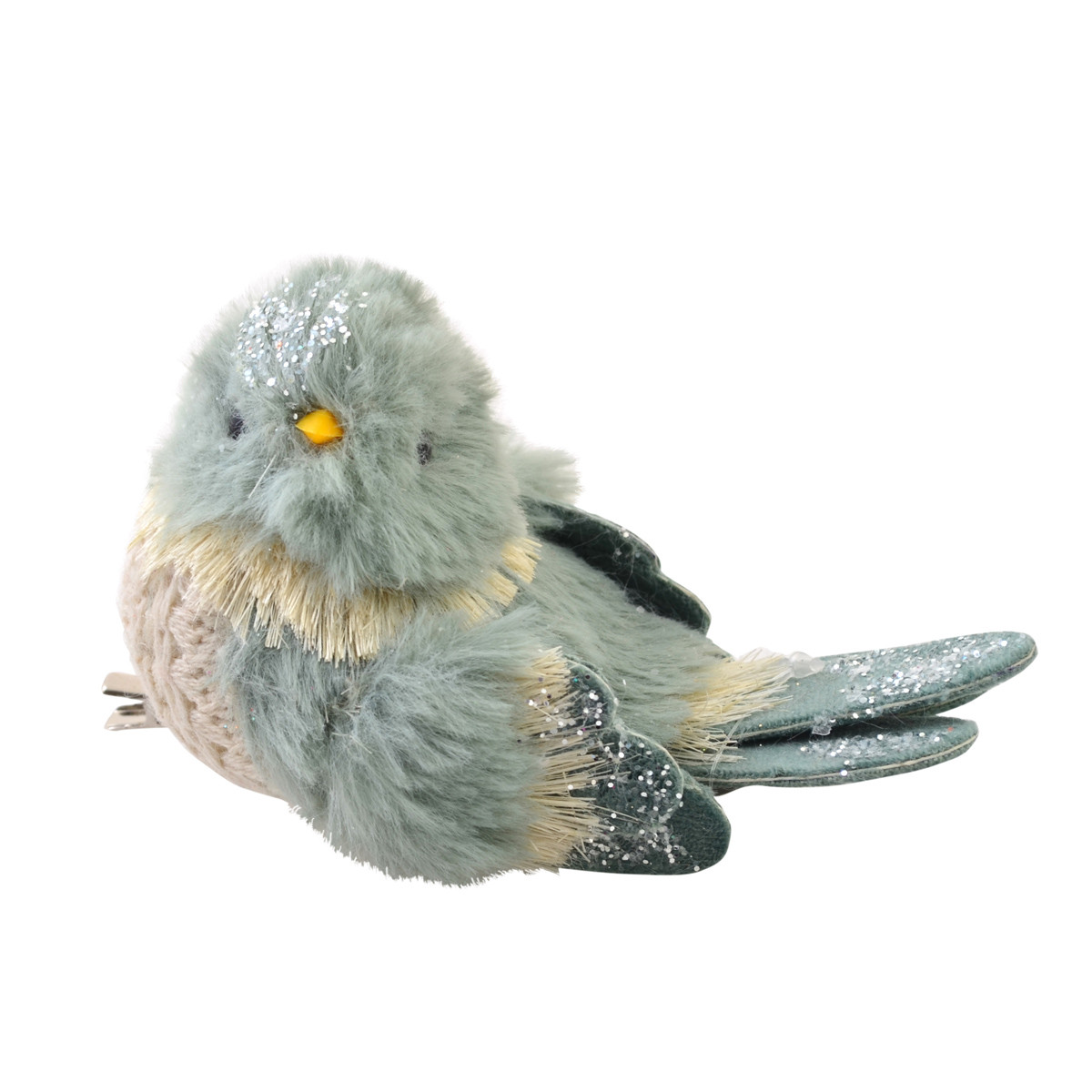 Пташка Yes! Fun пухнаста ментолова, 13*7 см, фото 1