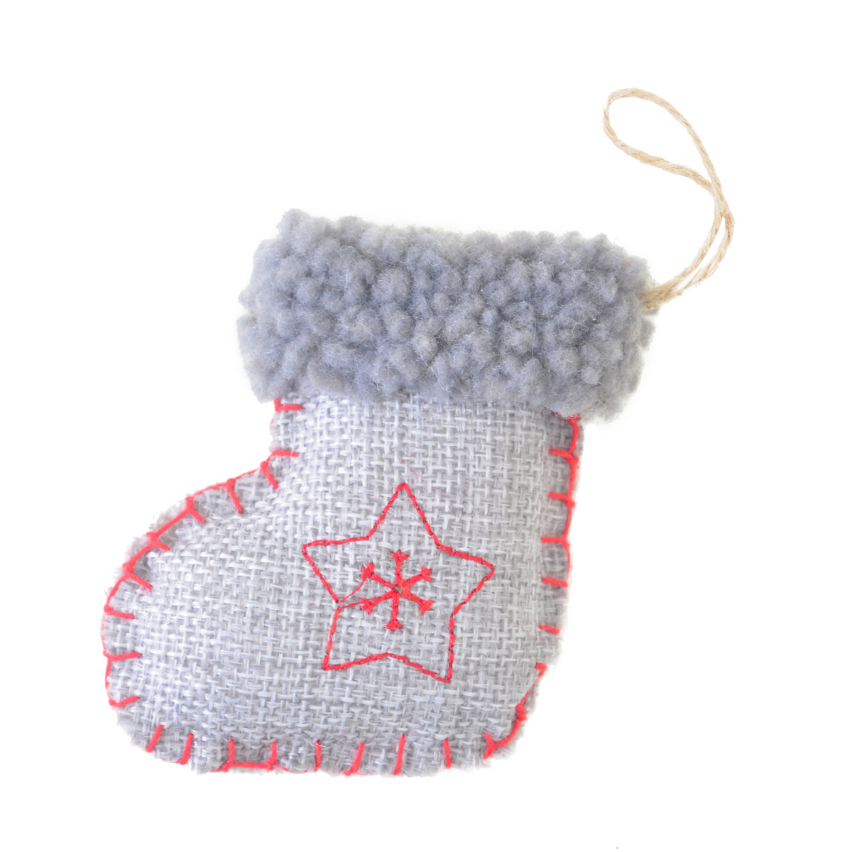 Підвіска Yes! Fun "Чобіток", сіра із зірочкою, h-9 см, фото 1