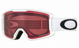 Гірськолижна маска дитяча Oakley Line Miner S (Youth) Matte White Лінза Prizm Rose