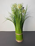 Штучні квіти сніп, 32,5 см, білий (130016), фото 4