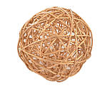 Куля Yes! Fun ротангова золота, d-10см, фото 2