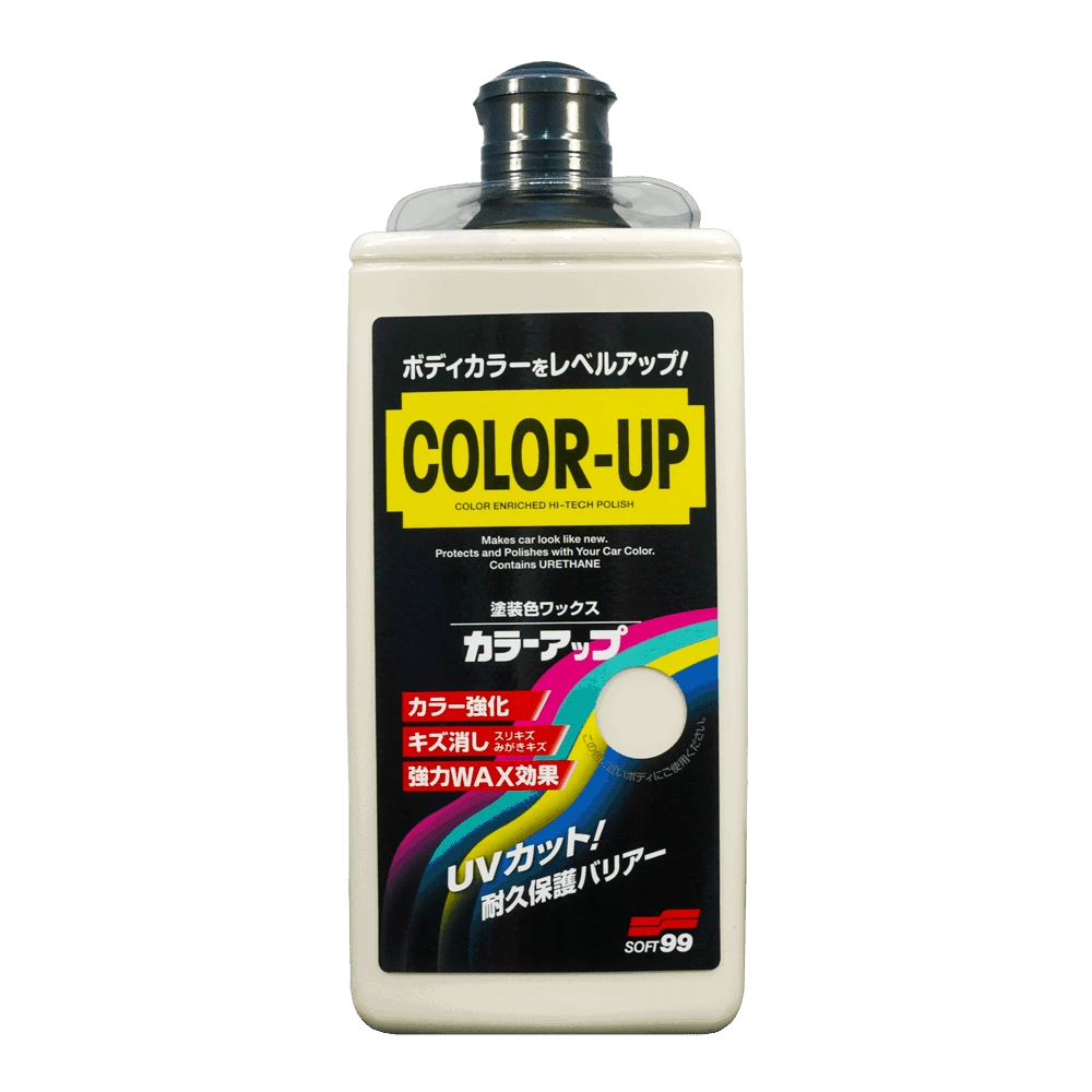 Цветообогощающая поліроль для білих авто SOFT99 Color Up White