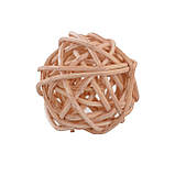 Куля Yes! Fun ротангова натуральна, d-3см, фото 2