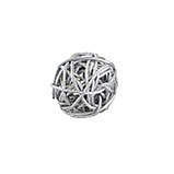 Куля Yes! Fun ротангова срібна, d-3см, фото 3