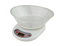 Весы кухонные со съемной чашей овальной для кухни 5 кг YZ-1811A EK-02,Весы кулинарные для кухни