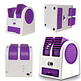 Кондиціонер вентилятор портативний MINI FAN HB 168 Фіолетовий (SHiz13312), фото 4