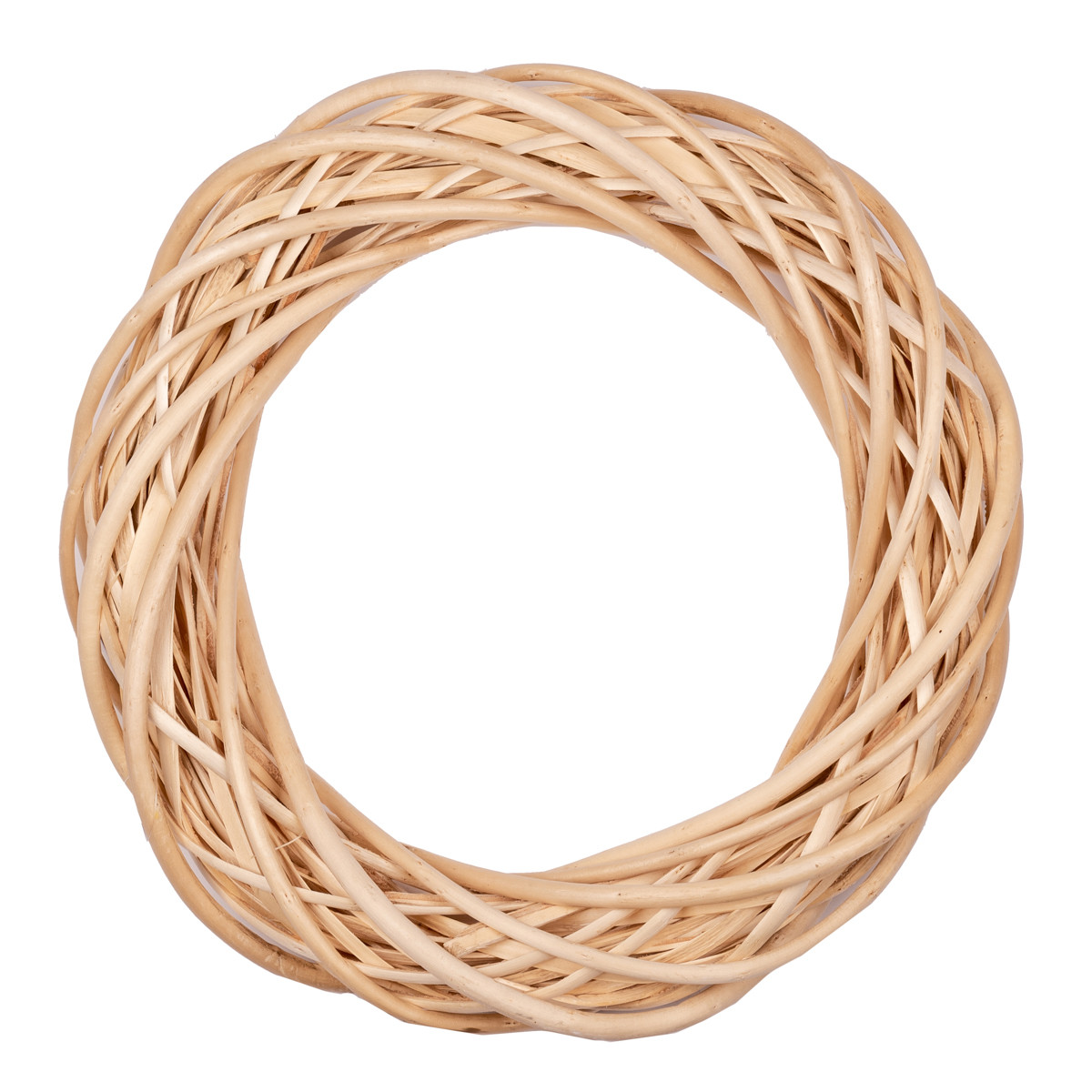 Вінок Yes! Fun ротанговий натуральний, d-30 см, фото 1