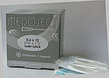 Голка ін'єкційна Medoject одноразова стерильна 27G 100шт, фото 2