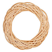 Вінок Yes! Fun ротанговий світло-жовтий, d-25 см