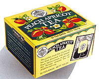 Чорний чай Персик-абрикос в пакетиках, Peach Apricot Black Tea, Млесна (Mlesna) 50шт