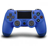 Беспроводной игровой контроллер Джойстик геймпад Doubleshock PS4 wireless controller пс4 PC ПК Синий Blue