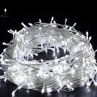 Гірлянда прозора LED 300 білий 18метрів