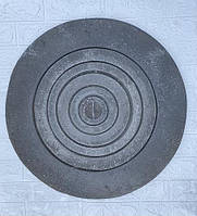 Плита чугунная круглая 600мм под казан и тандыр с кольцами