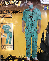 Мужской костюм Ужасный доктор Horror doctor costume на Хэллоуин размер L Aurora Halloween