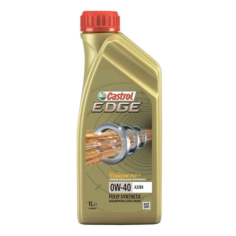 Олива моторна CASTROL EDGE Titanium FST 0W-40 A3/B4 1 л, фото 1