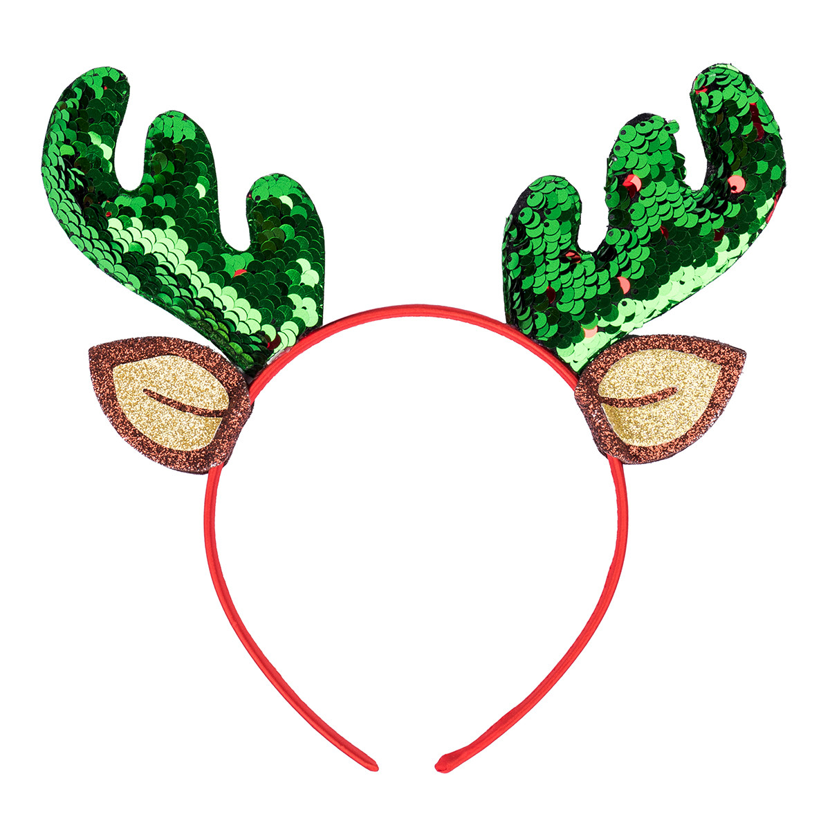 Обруч новорічний Novogod'ko "Ріжки", фото 1