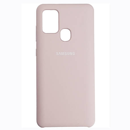 Чохол Silicone Case Premium для Samsung M31 Pink Sand 18, фото 2