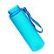 Пляшка для води Supretto 560 мл, блакитна, фото 3
