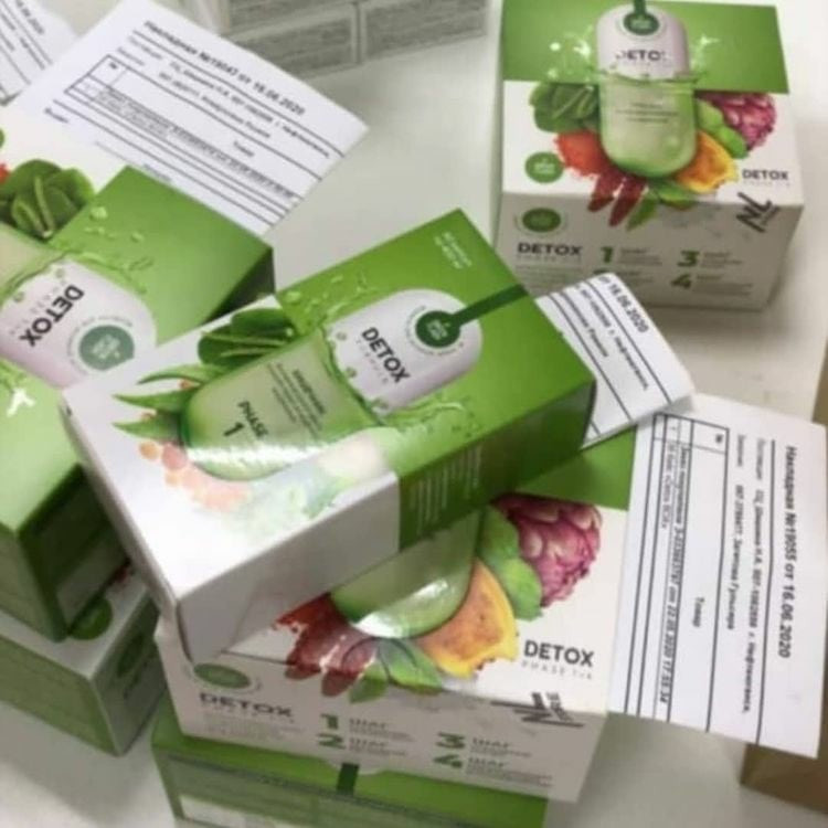 Дренуючий напій DrainEffect Green NL ,Detox Colon очищення кишечника ...