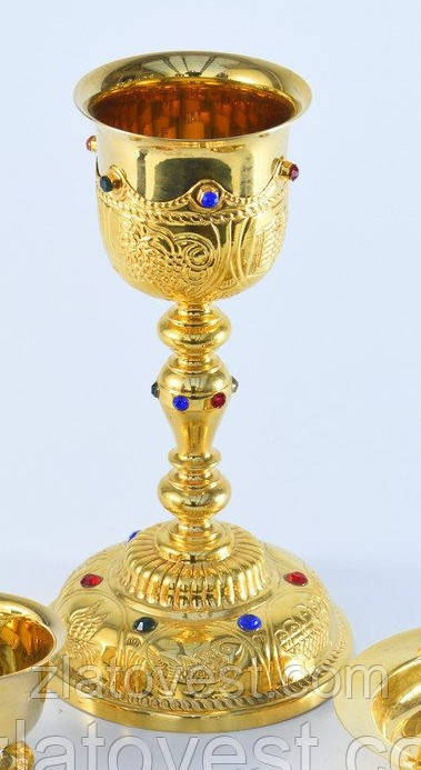 Чаша 0.25 л позолота, фото 1