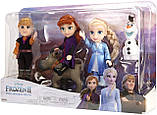 Холодне серце Великий набір ляльок Анна й Ельза Крістоф Олаф і Свен Frozen 2 Petite Dolls, фото 3