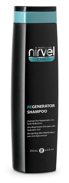 Безсульфатний шампунь із гіалуроновою кислотою Nirvel Regenerator Shampoo, 250 мл