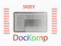 Шаблон, трафарет BGA (БГА) Ø 0.4 mm SR2EU, SR2EY, SR2EZ, SR2F0, SR2F1, SR2JC, SR2JM, SR2JG, SR2NS, SR2NR