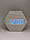 Настільний годинник VST-876 білий із синьою підсвіткою, фото 3