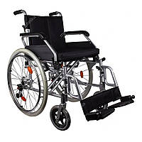 Інвалідна коляска з відкидною спинкою та підлокітниками KJT112