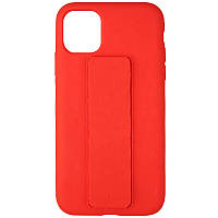 Чехол Silicone Case Hand Holder для Apple iPhone 11 Pro (5.8") Красный / Red