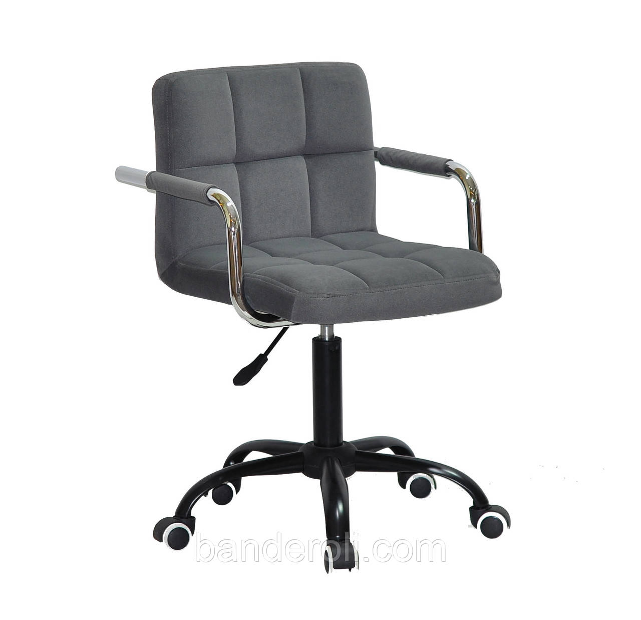 Крісло ARNO - ARM BK-OFFICE Б-Т сірий B-1004, фото 1