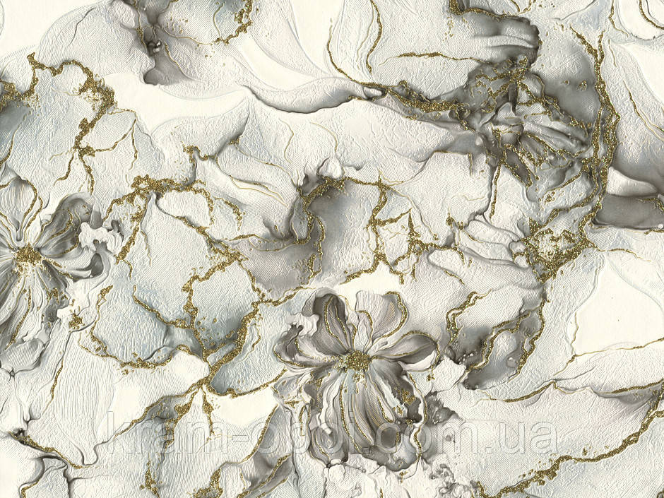 Шпалери Слов'янські Шпалери КФТБ вінілові на паперовій основі супер мийка 10м*0,53 9В49 Беата 5808-10, фото 1