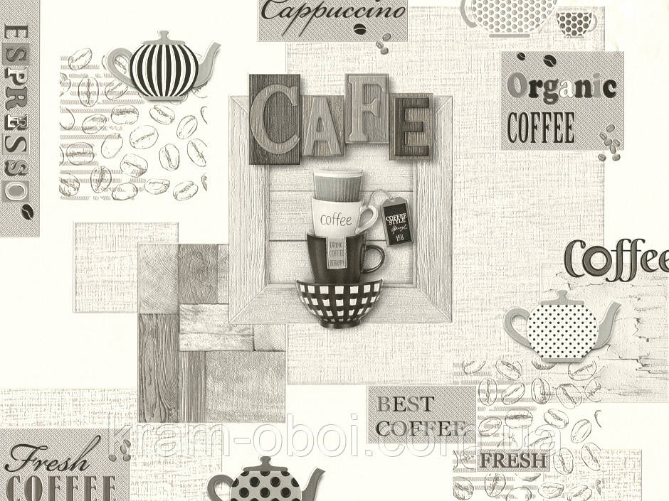 Шпалери Слов'янські Шпалери КФТБ вінілові на паперовій основі супер мийка 10м*0,53 9В49 Ланч 5791-10, фото 1