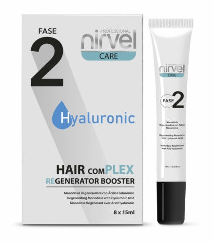 Гіалуронове відновлення волосся Nirvel hair regenerator booster Fasa 2, 15 мл