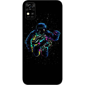 Чохол силіконовий для ZTE Blade A31 з картинкою В космосі