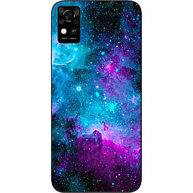Чохол силіконовий для ZTE Blade A31 з картинкою Космос