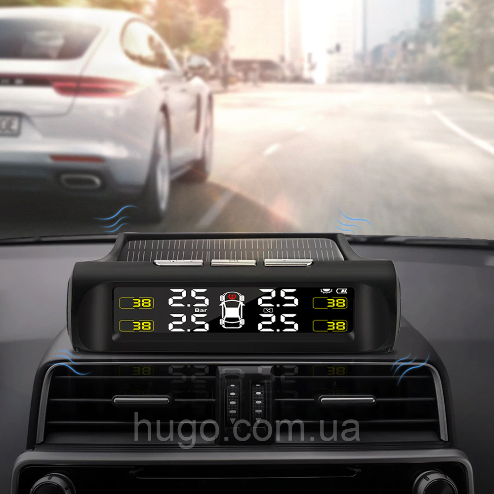 Система контроля давления в шинах TPMS+SOLAR с солнечной панелью ...