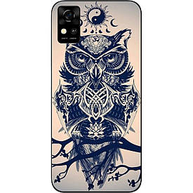 Бампер силіконовий для ZTE Blade A31 з малюнком Пугач