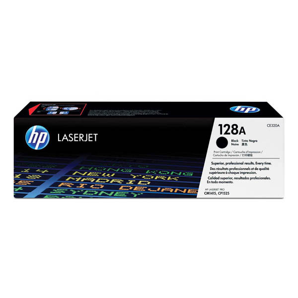 Картридж HP 128a CE320A black до принтера LaserJet Pro CP1525n, CP1525nw, CM1415fn, CM1415fnw