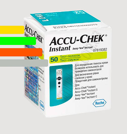 Тест-смужки Акку Чек Інстант 50 шт. - Accu Chek Instant, Roche, фото 1