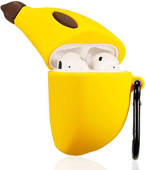 Чехол Case 3D для AirPods Banana (29) банан