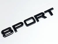 Надпись Sport Land Rover Эмблема буквы Чёрный глянец Lr062324 A1218225 Range Rover