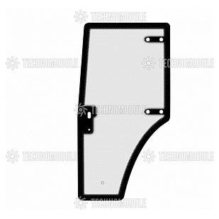 Скло дверей лівої Lovol 244 / Foton 354