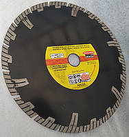 Алмазный диск для глубокой резки бетона, гранита "DIAMOND-SEGMENT" 230x3,0/2,0x7,5/30x22,23