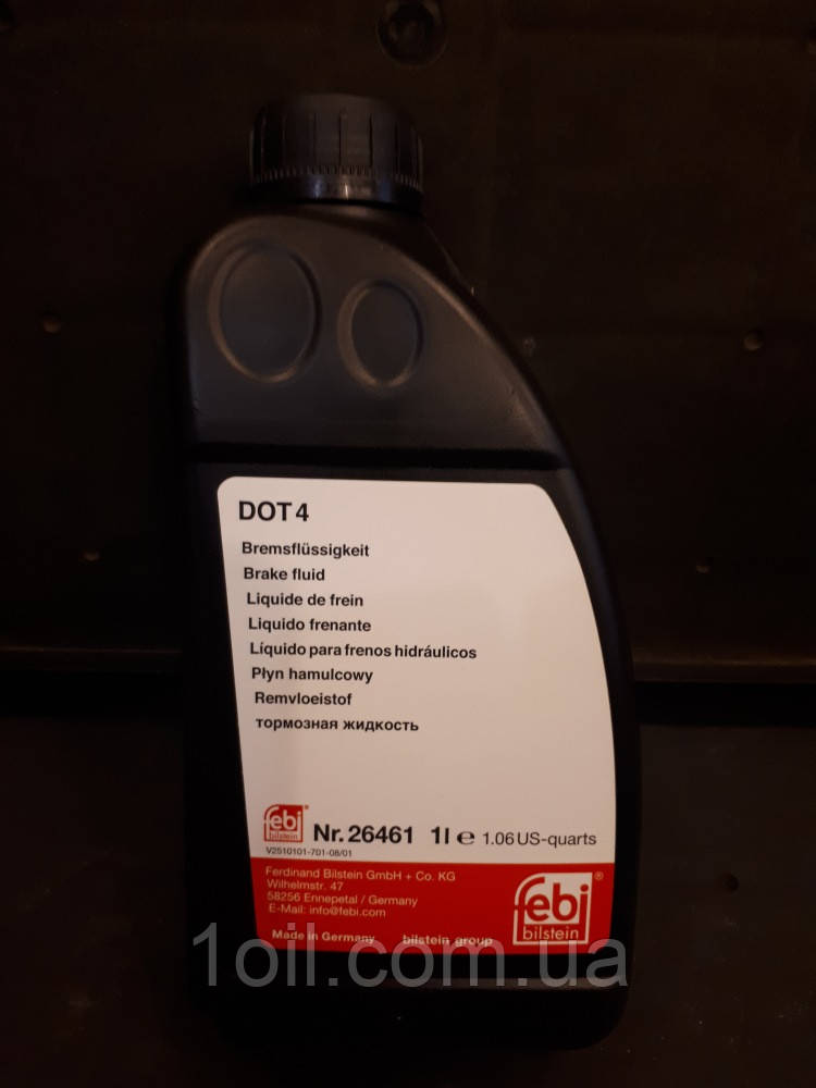 Тормозная жидкость FEBI DOT-4 Plus 1л 23930 - фото 1 - id-p1490391829