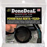DoneDeal DD6832 Ремонтная лента "Удав", цвет черный, термостойкая до 260С