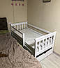 Дитяче ліжко Адель 80х160 БІЛА з шухлядами, фото 5