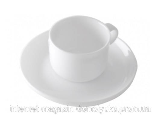 DPL Tavola Чашка кофейная 80 мл + блюдце (005057) - фото 1 - id-p491323115