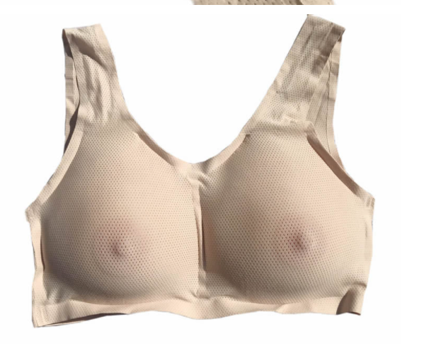 Бюстгальтер для силіконової накладної грудей., фото 1