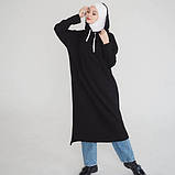 Сукня оверсайз тепле на флісі жіноча, фото 3